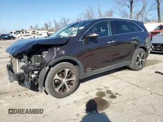 2016 Kia Sorento EX with VIN 5XYPHDA10GG050133, listed as a Copart auction lot 80547154 with 122,729 mi miles and Salvage Title. Bid and sale history available at carsss.com. Image 1.
