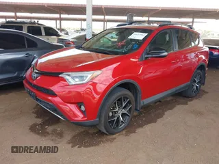 2017 Toyota RAV4 SE with VIN 2T3JFREV6HW639678, listed as a IAAI auction lot 41627982 with 341,899 mi miles. Bid and sale history available at carsss.com. Image 2.