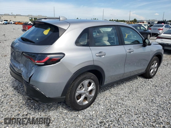 2023 Honda HR-V LX with VIN 3CZRZ2H34PM749084, listed as a Copart auction lot 62288875 with 14,863 mi miles and Salvage title. Bid and sale history available at DreamBid. Image 3.