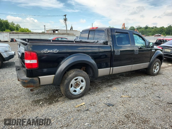 2006 Ford F-150 XLT with VIN 1FTPW14576FB51819, listed as a Copart auction lot 64951105 with 115,964 mi miles and Clean title. Bid and sale history available at DreamBid. Image 3.