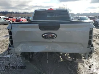 2024 Ford Ranger LARIAT with VIN 1FTER4KH0RLE20102, listed as a Copart auction lot 85329524 with 7,752 mi miles and Salvage Title. Bid and sale history available at carsss.com. Image 6.