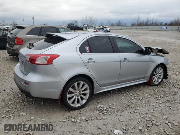 2010 Mitsubishi Lancer with VIN JA32Y6HV9AU002911, listed as a Copart auction lot 83633024 with Not Provided miles and Clean Title. Bid and sale history available at DreamBid. Image 3.