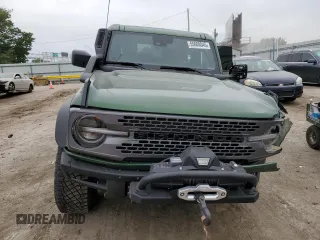 2024 Ford Bronco Everglades with VIN 1FMEE4HH8RLA00375, listed as a Copart auction lot 55608045 with 17,770 mi miles and Salvage title. Bid and sale history available at DreamBid. Image 5.