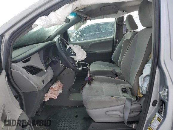2016 Toyota Sienna L with VIN 5TDZK3DC5GS694814, listed as a Copart auction lot 44316025 with 149,886 mi miles and Salvage title. Bid and sale history available at DreamBid. Image 7.