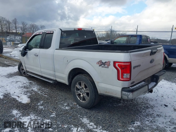 2016 Ford F-150 XLT with VIN 1FTFX1EF3GFD38749, listed as a IAAI auction lot 41245869 with 126,799 mi miles. Bid and sale history available at carsss.com. Image 3.