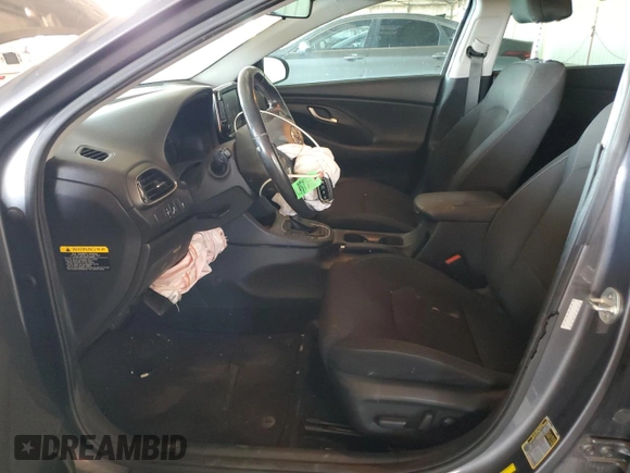 2018 Hyundai Elantra GT with VIN KMHH35LE8JU017066, listed as a Copart auction lot 67169424 with 69,206 mi miles and Salvage Title. Bid and sale history available at carsss.com. Image 7.