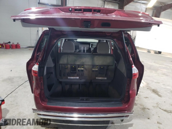 2015 Toyota Sienna LE AAS with VIN 5TDKK3DC1FS670395, listed as a Copart auction lot 45712865 with 126,693 mi miles and Salvage Title. Bid and sale history available at carsss.com. Image 6.