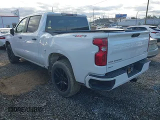 2022 Chevrolet Silverado 1500 Custom with VIN 1GCPDBEKXNZ599159, listed as a IAAI auction lot 41136493 with 23,412 mi miles. Bid and sale history available at carsss.com. Image 3.