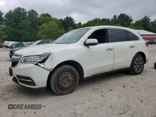 2015 Acura MDX Technology z VIN 5FRYD4H61FB003456, wystawiony jako Copart lot #57871965 z przebiegiem 139 831 mil mil oraz Czysty tytuł • Clean title. Historia ofert i sprzedaży dostępna na DreamBid. Obrazek 1.