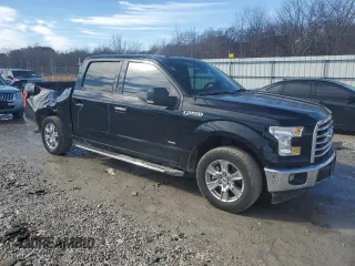 2017 Ford F-150 XL with VIN 1FTEW1CP8HFA07340, listed as a Copart auction lot 46531275 with 97,608 mi miles and Salvage Title. Bid and sale history available at carsss.com. Image 4.