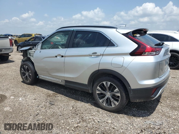 2022 Mitsubishi Eclipse Cross SE with VIN JA4ASWAA8NZ053843, listed as a Copart auction lot 54382445 with 101,222 mi miles and Salvage title. Bid and sale history available at DreamBid. Image 2.