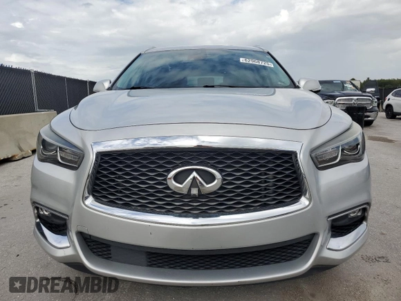 2019 Infiniti QX60 Pure with VIN 5N1DL0MN4KC502411, listed as a Copart auction lot 62968725 with 112,134 mi miles and Clean title. Bid and sale history available at DreamBid. Image 5.