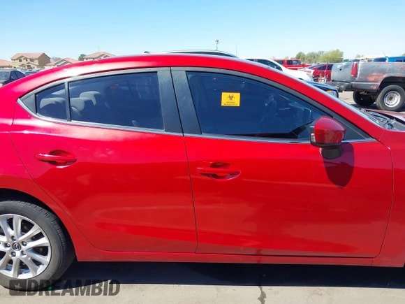 2016 Mazda Mazda3 i Sport with VIN JM1BM1U71G1345696, listed as a IAAI auction lot 41845701 with 141,646 mi miles. Bid and sale history available at carsss.com. Image 13.