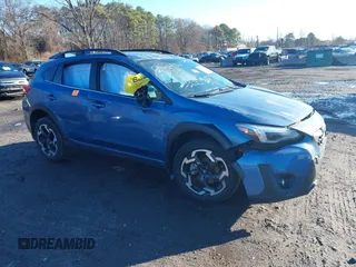 2022 Subaru Crosstrek Limited with VIN JF2GTHMC0NH228146, listed as a IAAI auction lot 41208583 with 11,200 mi miles. Bid and sale history available at carsss.com. Image 1.