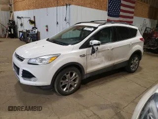 2013 Ford Escape SEL z VIN 1FMCU9HX0DUC55720, wystawiony jako Copart lot #58242175 z przebiegiem 139 670 mil mil oraz Szkoda całkowita • Salvage title. Historia ofert i sprzedaży dostępna na DreamBid. Obrazek 1.