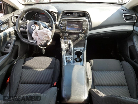 2017 Nissan Maxima S with VIN 1N4AA6AP3HC382590, listed as a Copart auction lot 57394075 with 47,549 mi miles and Salvage title. Bid and sale history available at DreamBid. Image 8.