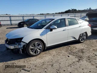 2018 Honda Clarity Plug-In Hybrid Touring with VIN JHMZC5F38JC014692, listed as a Copart auction lot 84481264 with 49,602 mi miles and Salvage Title. Bid and sale history available at carsss.com. Image 1.