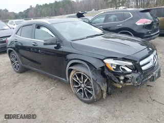 2016 Mercedes-Benz GLA with VIN WDCTG4EB9GJ200741, listed as a IAAI auction lot 41801864 with 107,351 mi miles. Bid and sale history available at carsss.com. Image 1.