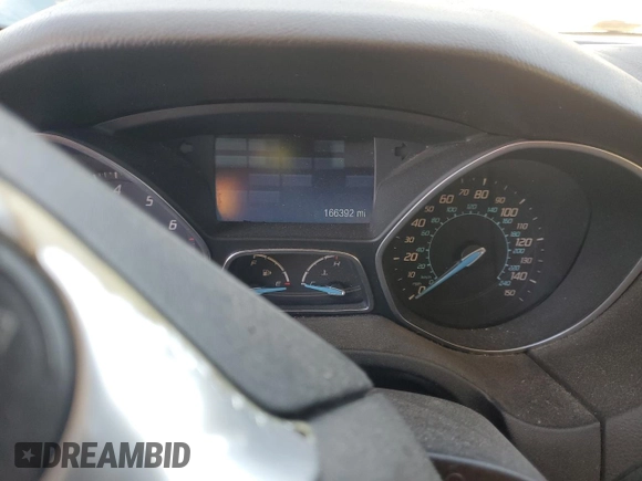 2012 Ford Focus SE with VIN 1FAHP3F27CL341865, listed as a Copart auction lot 59959015 with 166,392 mi miles and Non repairable. Bid and sale history available at DreamBid. Image 9.