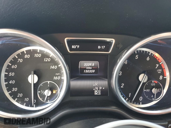 2014 Mercedes-Benz GL 450 z VIN 4JGDF7CEXEA348496, wystawiony jako Copart lot #55187005 z przebiegiem 150 359 mil mil oraz Czysty tytuł • Clean title. Historia ofert i sprzedaży dostępna na DreamBid. Obrazek 9.