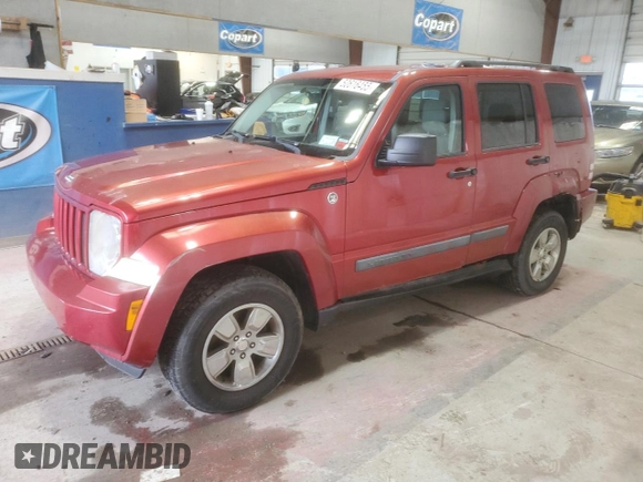 2008 Jeep Liberty Sport with VIN 1J8GN28K88W103024, listed as a Copart auction lot 50616455 with 166,324 mi miles and Clean Title. Bid and sale history available at DreamBid. Image 1.