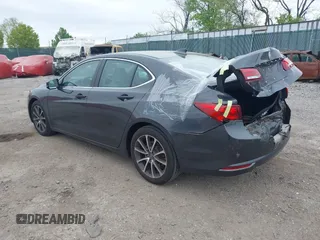 2016 Acura TLX V6 with VIN 19UUB2F38GA002139, listed as a IAAI auction lot 42085211 with 117,745 mi miles. Bid and sale history available at carsss.com. Image 3.