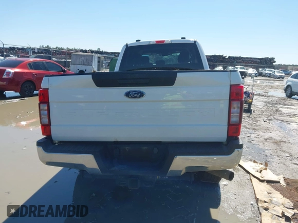 2022 Ford F-250 XL with VIN 1FT7W2B60NEG43131, listed as a IAAI auction lot 41739634 with 55,984 mi miles and . Bid and sale history available at DreamBid. Image 16.