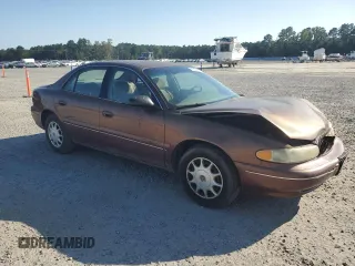 1999 Buick Century Custom with VIN 2G4WS52M3X1602094, listed as a Copart auction lot 75124974 with 166,972 mi miles and Salvage Title. Bid and sale history available at carsss.com. Image 4.