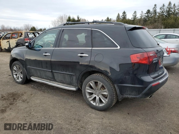 2013 Acura MDX Advance with VIN 2HNYD2H81DH000226, listed as a Copart auction lot 50020095 with 215,972 mi miles and Clean Title. Bid and sale history available at DreamBid. Image 2.