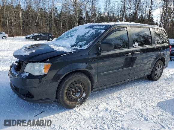 2014 Dodge Grand Caravan SE 30th Anniversary with VIN 2C4RDGBG9ER467543, listed as a Copart auction lot 87100594 with 393,038 mi miles and Clean Title. Bid and sale history available at DreamBid. Image 1.