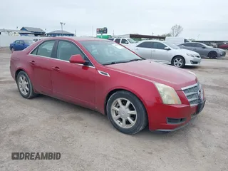2008 Cadillac CTS RWD w/1SA with VIN 1G6DF577680197352, listed as a IAAI auction lot 41939800 with 188,667 mi miles. Bid and sale history available at carsss.com. Image 1.