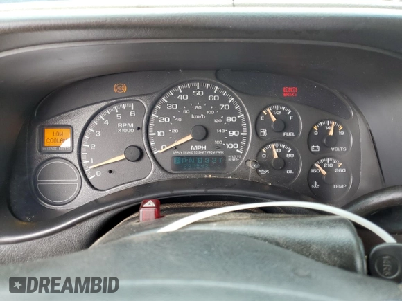 2002 Chevrolet Tahoe LT with VIN 1GNEC13Z52R303777, listed as a Copart auction lot 54942055 with 291,043 mi miles and Salvage title. Bid and sale history available at DreamBid. Image 9.