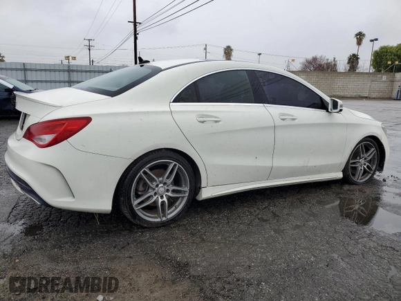 2017 Mercedes-Benz CLA 250 z VIN WDDSJ4EB1HN459355, wystawiony jako Copart lot #48803475 z przebiegiem 162 918 mil mil oraz Czysty tytuł • Clean title. Historia ofert i sprzedaży dostępna na DreamBid. Obrazek 3.