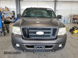 2008 Ford F-150 XLT with VIN 1FTPX14V58FB71339, listed as a Copart auction lot 63600585 with 204,162 mi miles and Salvage title. Bid and sale history available at DreamBid. Image 5.
