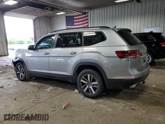 2021 Volkswagen Atlas SE with VIN 1V2LP2CA6MC528685, listed as a Copart auction lot 59535255 with Not provided miles and Salvage title. Bid and sale history available at DreamBid. Image 2.