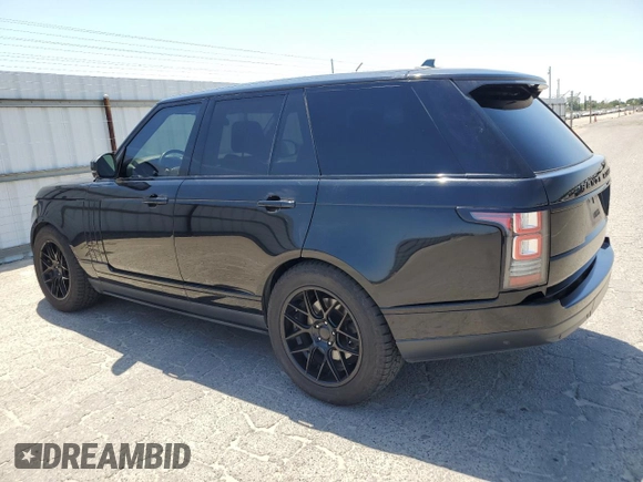 2016 Land Rover Range Rover with VIN SALGR2VF1GA278142, listed as a Copart auction lot 59816105 with 107,147 mi miles and Clean title. Bid and sale history available at DreamBid. Image 2.