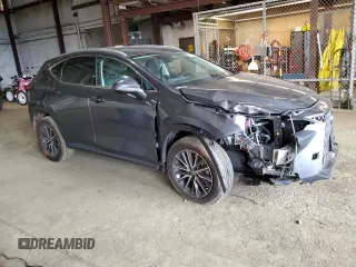 2023 Lexus NX 350 Premium with VIN 2T2GGCEZ7PC019174, listed as a Copart auction lot 46890675 with 11,212 mi miles and Salvage Title. Bid and sale history available at DreamBid. Image 4.
