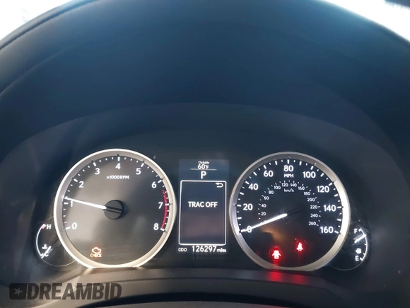 2014 Lexus IS 250 with VIN JTHBF1D20E5004373, listed as a IAAI auction lot 42189344 with 126,297 mi miles and . Bid and sale history available at DreamBid. Image 7.