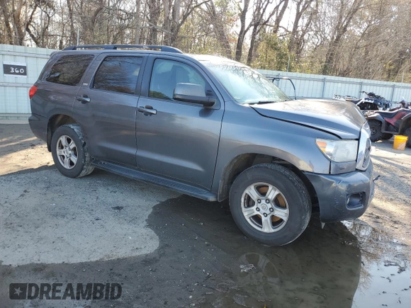 2016 Toyota Sequoia SR5 with VIN 5TDBW5G19GS142762, listed as a Copart auction lot 45338645 with 212,328 mi miles and Salvage Title. Bid and sale history available at carsss.com. Image 4.