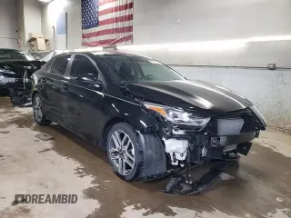 2019 Kia Forte S with VIN 3KPF34ADXKE012242, listed as a Copart auction lot 52129775 with 60,277 mi miles and Salvage Title. Bid and sale history available at carsss.com. Image 14.