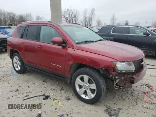 2015 Jeep Compass High Altitude Edition with VIN 1C4NJDEB4FD120048, listed as a Copart auction lot 52101005 with 143,888 mi miles and Clean Title. Bid and sale history available at carsss.com. Image 4.