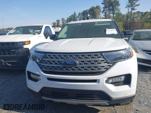 2023 Ford Explorer Limited with VIN 1FMSK8FH1PGB63526, listed as a IAAI auction lot 41931170 with 19,932 mi miles. Bid and sale history available at carsss.com. Image 12.