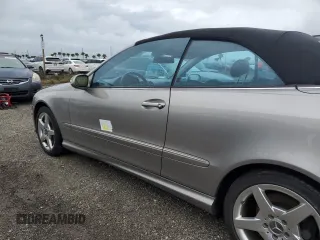 2005 Mercedes-Benz CLK 500 with VIN WDBTK75G35T044178, listed as a Copart auction lot 73940824 with Not Provided miles and Salvage Title. Bid and sale history available at DreamBid. Image 12.