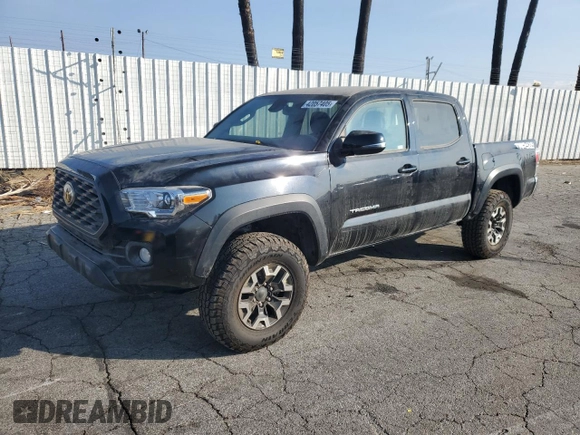 2022 Toyota Tacoma SR with VIN 3TMCZ5AN0NM475548, listed as a Copart auction lot 42057405 with 56,008 mi miles and Salvage title. Bid and sale history available at DreamBid. Image 1.