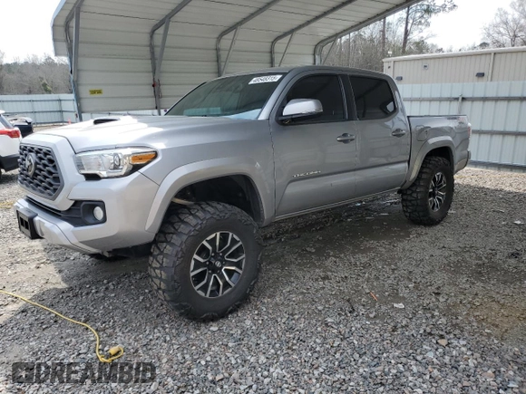 2020 Toyota Tacoma SR5 z VIN 3TMCZ5AN7LM308097, wystawiony jako Copart lot #48548315 z przebiegiem 83 628 mil mil oraz Szkoda całkowita • Salvage title. Historia ofert i sprzedaży dostępna na DreamBid. Obrazek 1.