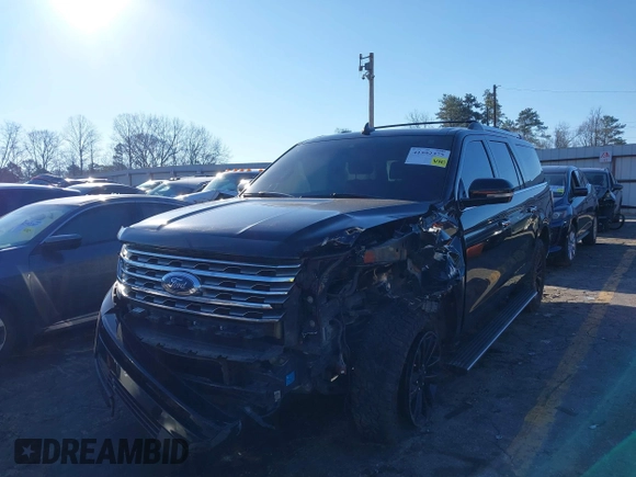 2020 Ford Expedition Max Limited z VIN 1FMJK2AT9LEA11567, wystawiony jako IAAI lot #41592375 z przebiegiem 96 659 mil mil oraz . Historia ofert i sprzedaży dostępna na DreamBid. Obrazek 2.