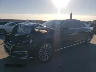 2019 Audi A8 L with VIN WAU8DAF83KN011684, listed as a Copart auction lot 85439424 with 33,651 mi miles and Salvage Title. Bid and sale history available at carsss.com. Image 1.