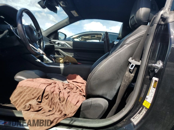 2022 BMW 4 Series M440i with VIN WBA53AT03NCK00422, listed as a Copart auction lot 74346904 with Not provided miles and Non repairable. Bid and sale history available at DreamBid. Image 7.