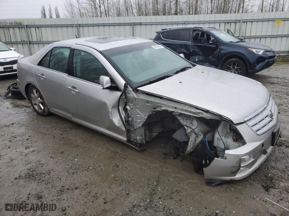 2005 Cadillac STS with VIN 1G6DW677050196604, listed as a Copart auction lot 86925054 with 0 mi miles and Salvage Title. Bid and sale history available at carsss.com. Image 4.