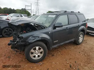 2008 Ford Escape Limited with VIN 1FMCU04138KB46439, listed as a Copart auction lot 52203535 with 187,653 mi miles and Salvage Title. Bid and sale history available at carsss.com. Image 1.